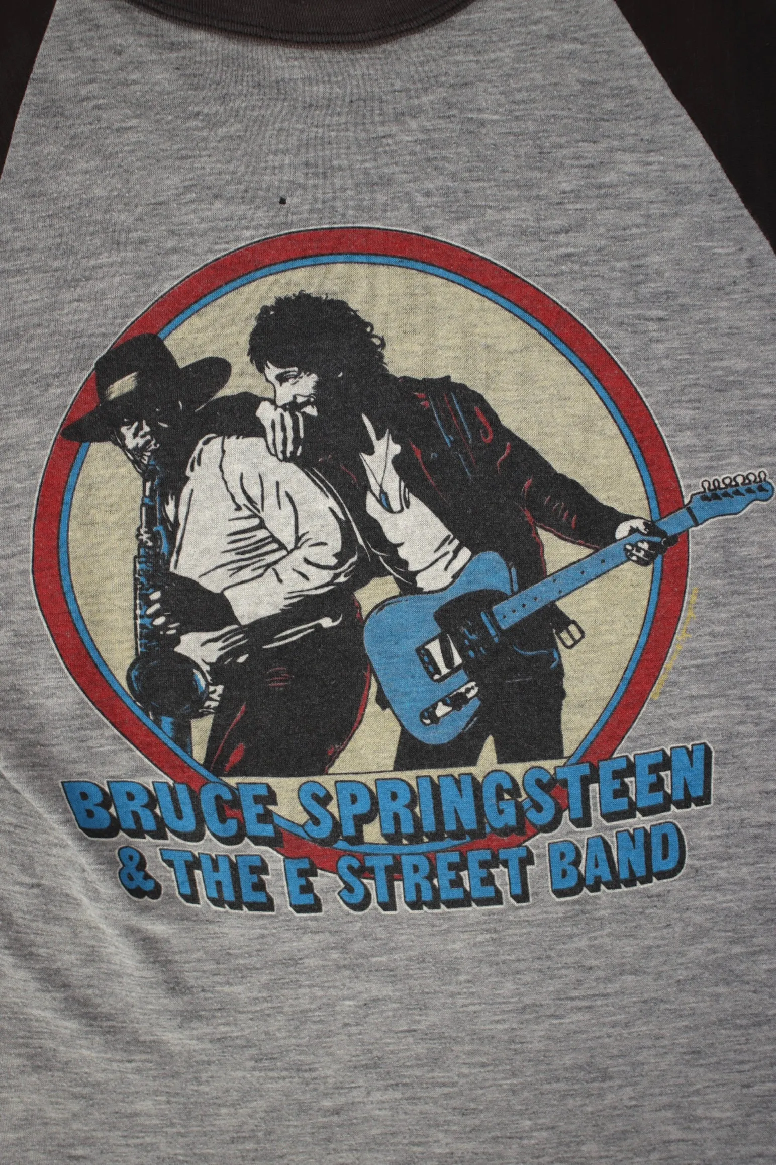 1980 Bruce Springsteen & The E Street Band Raglan