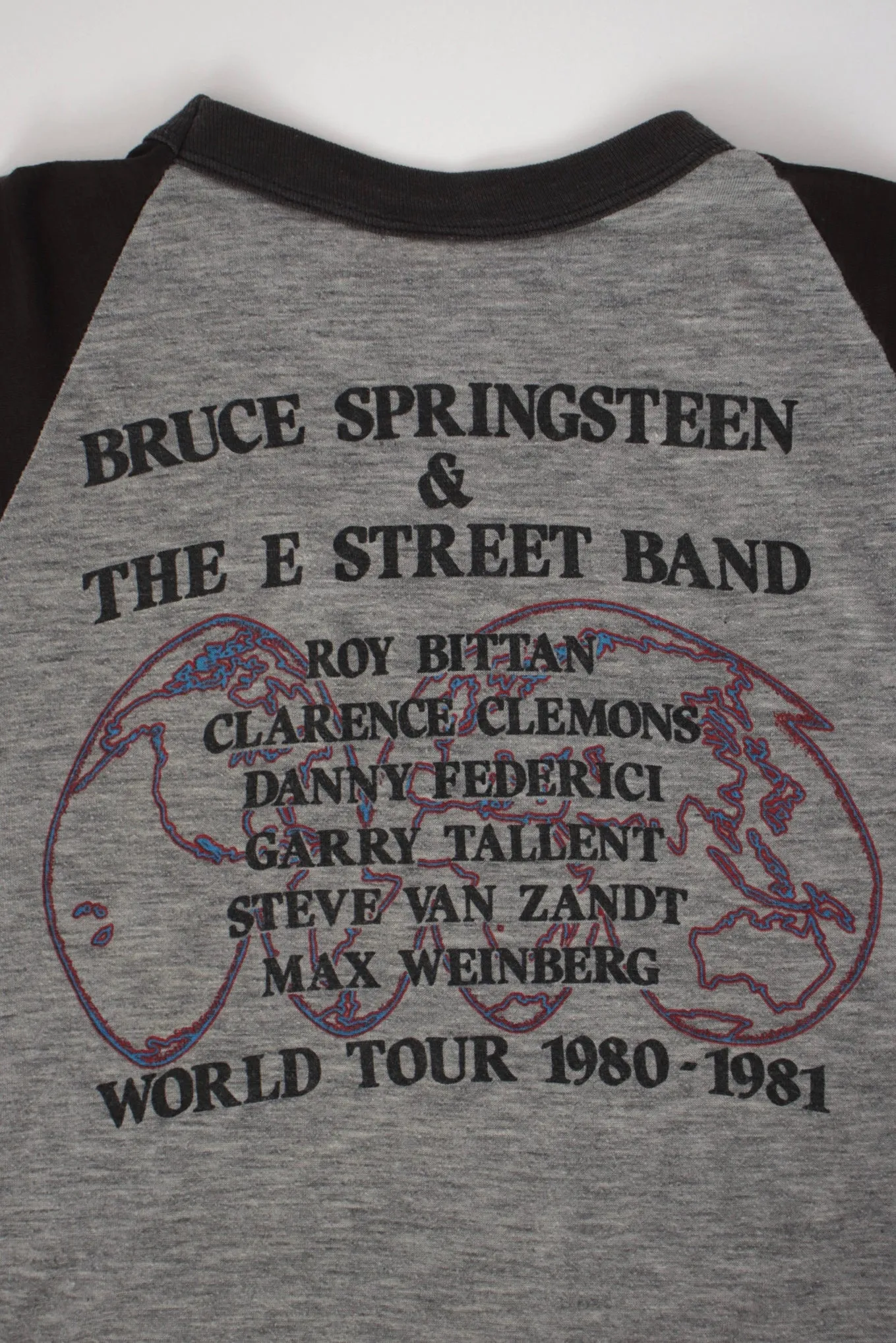 1980 Bruce Springsteen & The E Street Band Raglan