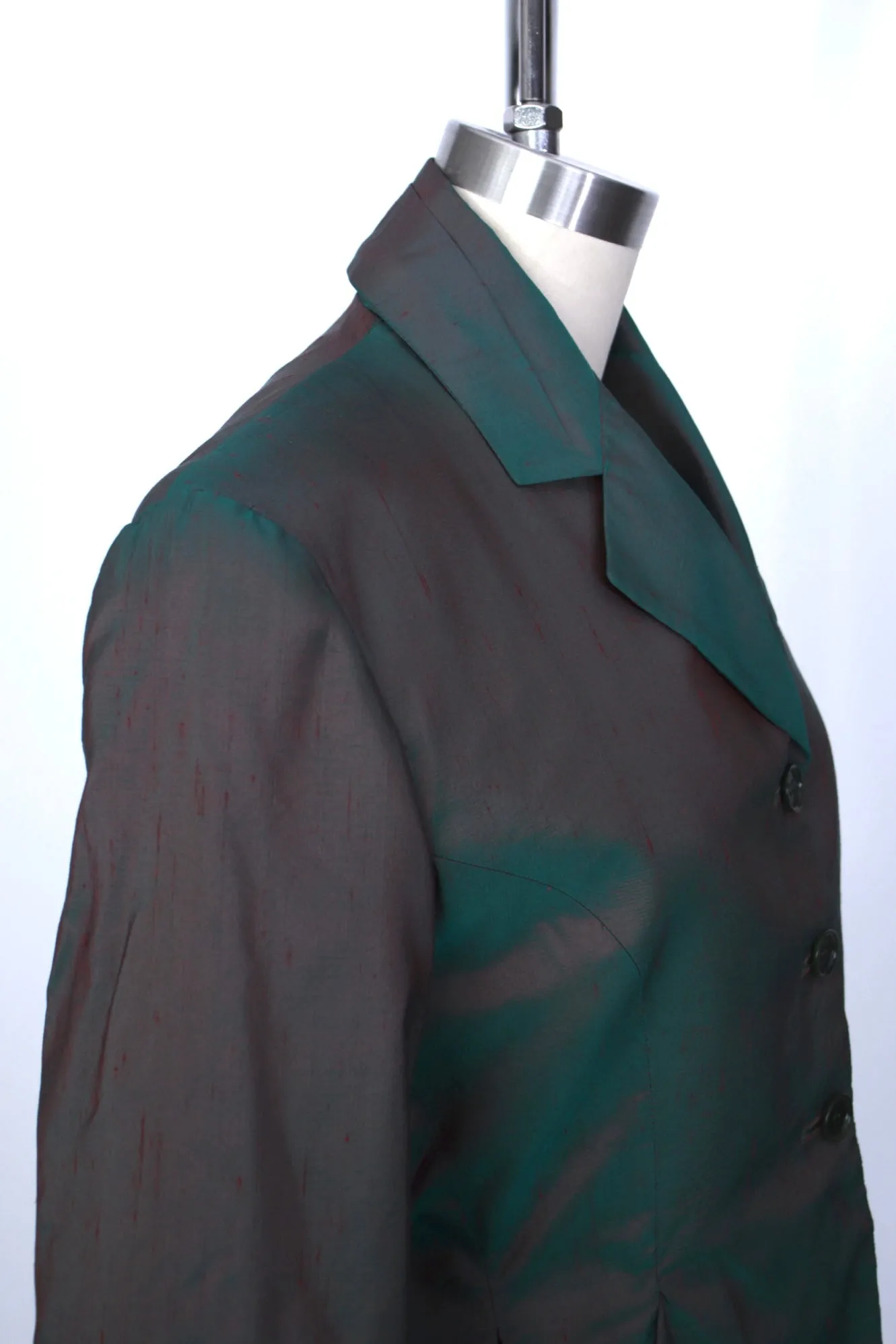 1990 Romeo Gigli Silk Iridescent Blazer