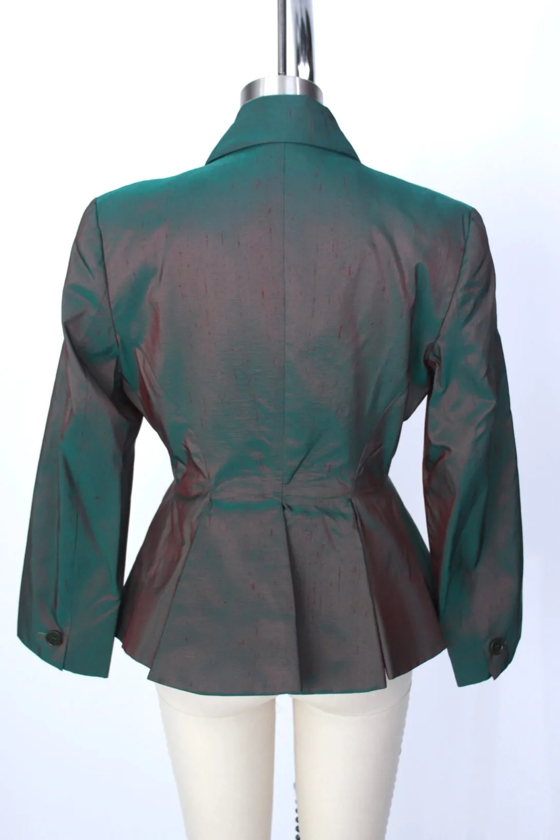 1990 Romeo Gigli Silk Iridescent Blazer