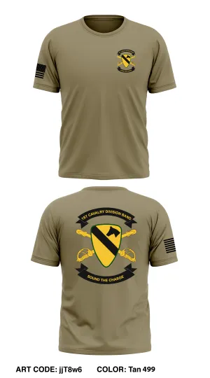 1st Cavalry Division Band Core Men's SS Performance Tee - jjT8w6