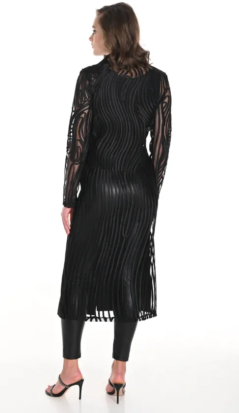 244636U - Soutache Long Jacket