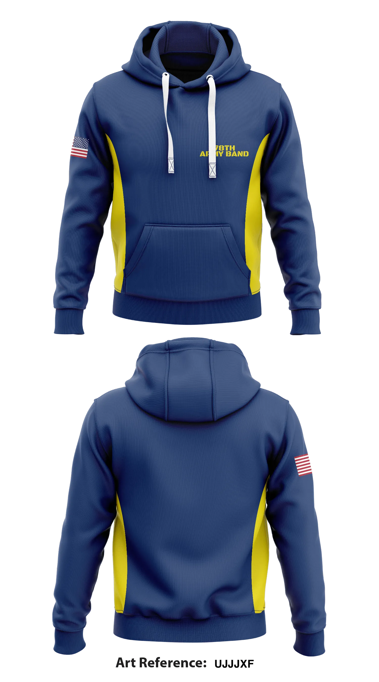 78th Army Band Store 1  Core Men's Hooded Performance Sweatshirt - UJJJXf