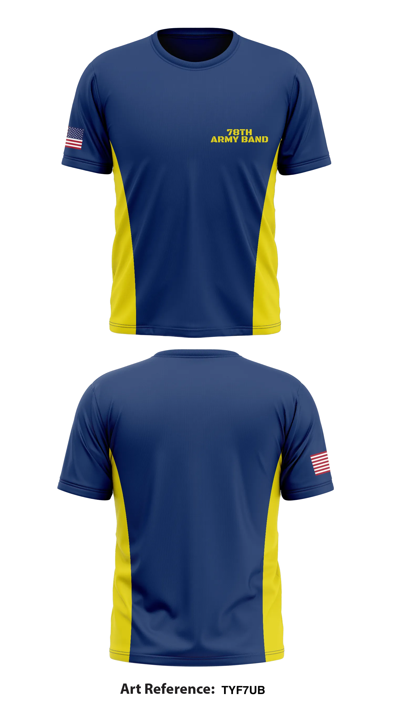 78th Army Band Store 1 Core Men's SS Performance Tee - TYf7Ub