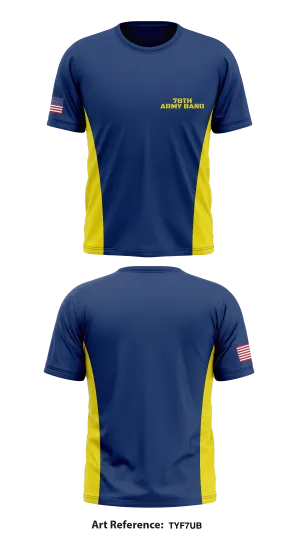 78th Army Band Store 1 Core Men's SS Performance Tee - TYf7Ub
