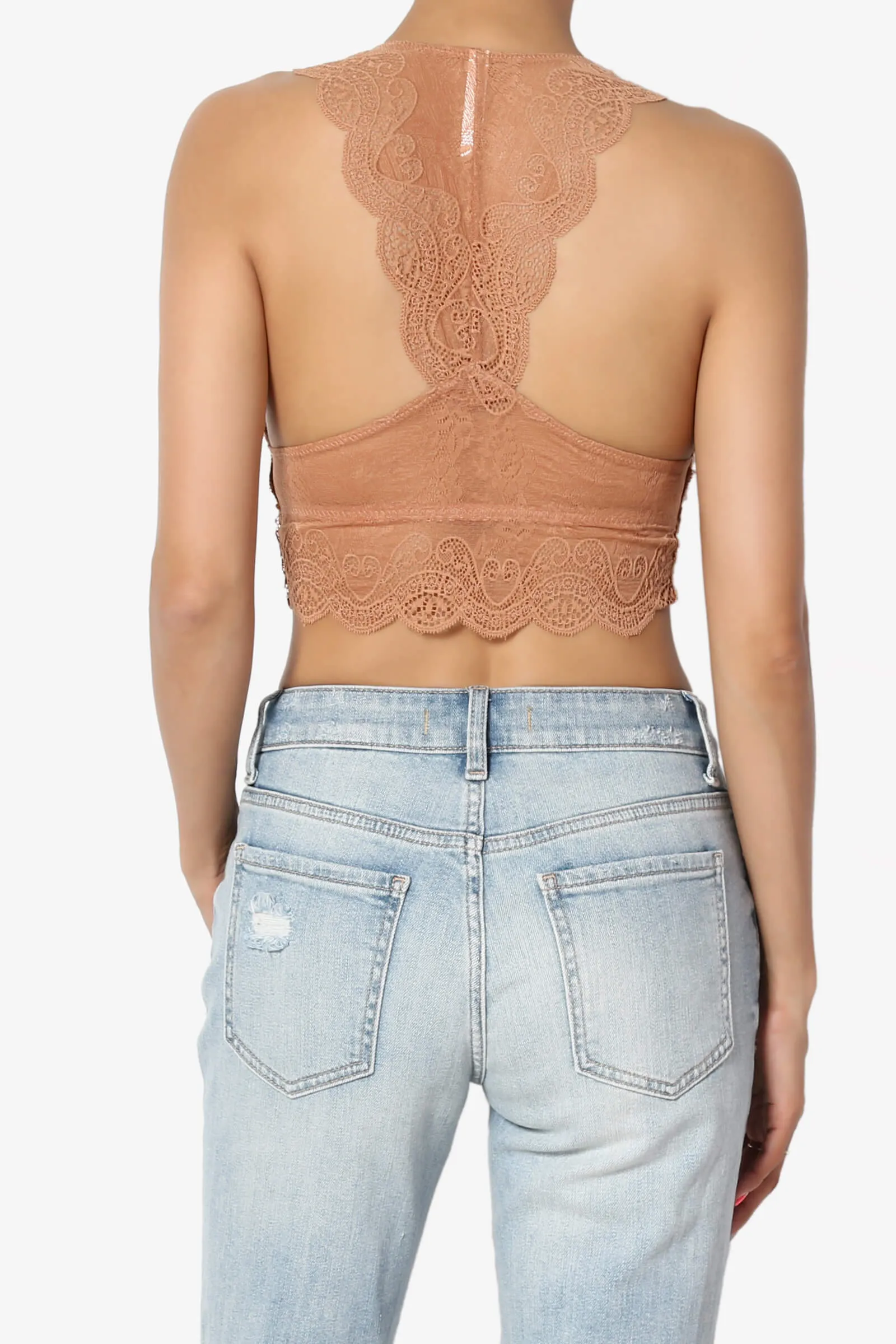 Adrienne Lace Padded Bralette PLUS
