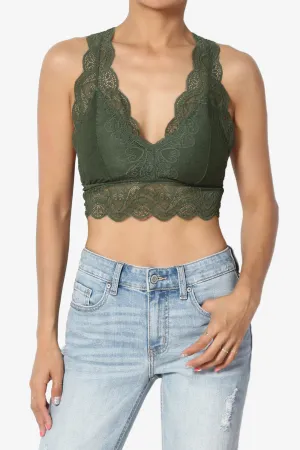 Adrienne Lace Padded Bralette PLUS