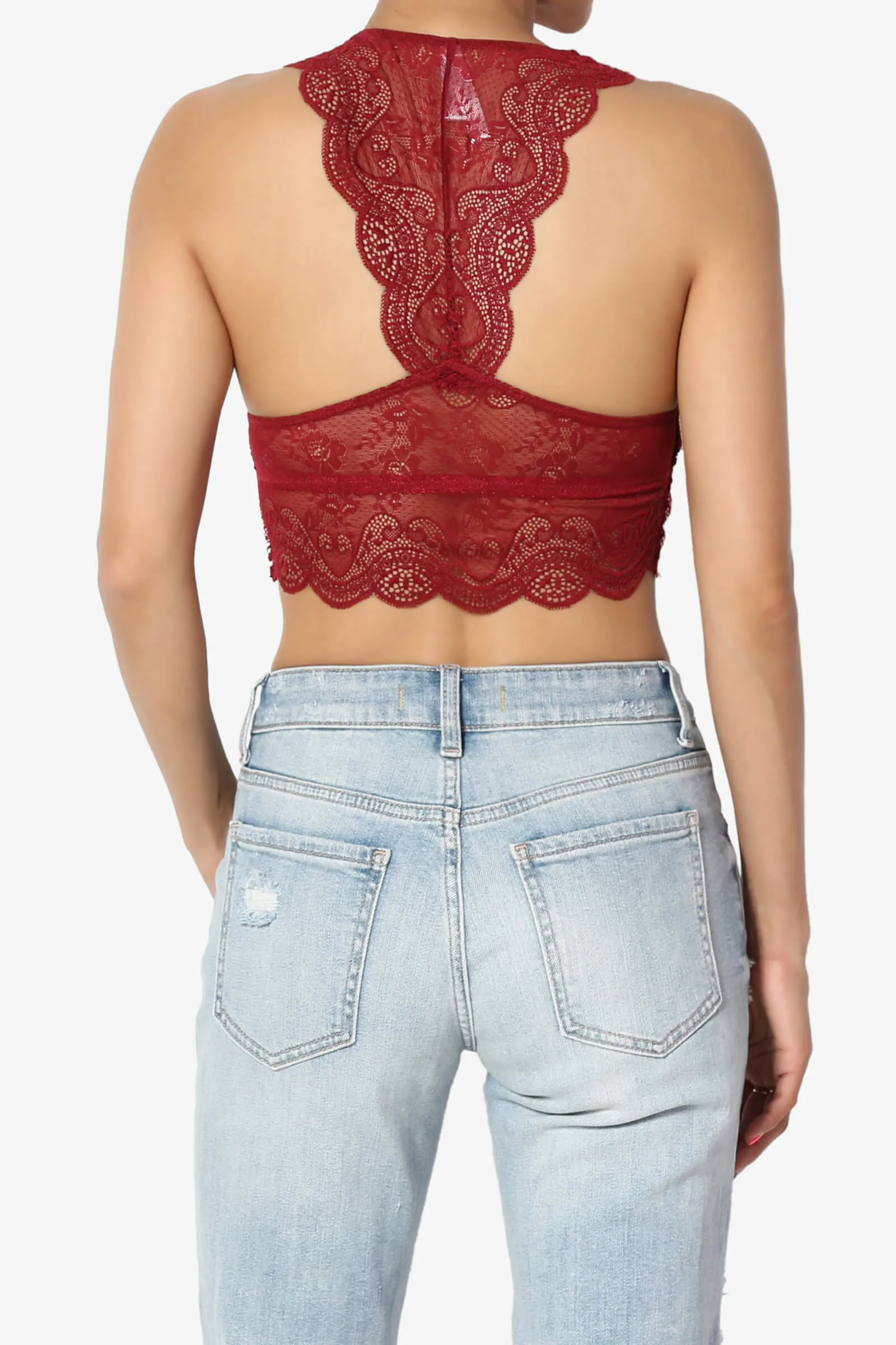 Adrienne Lace Padded Bralette PLUS