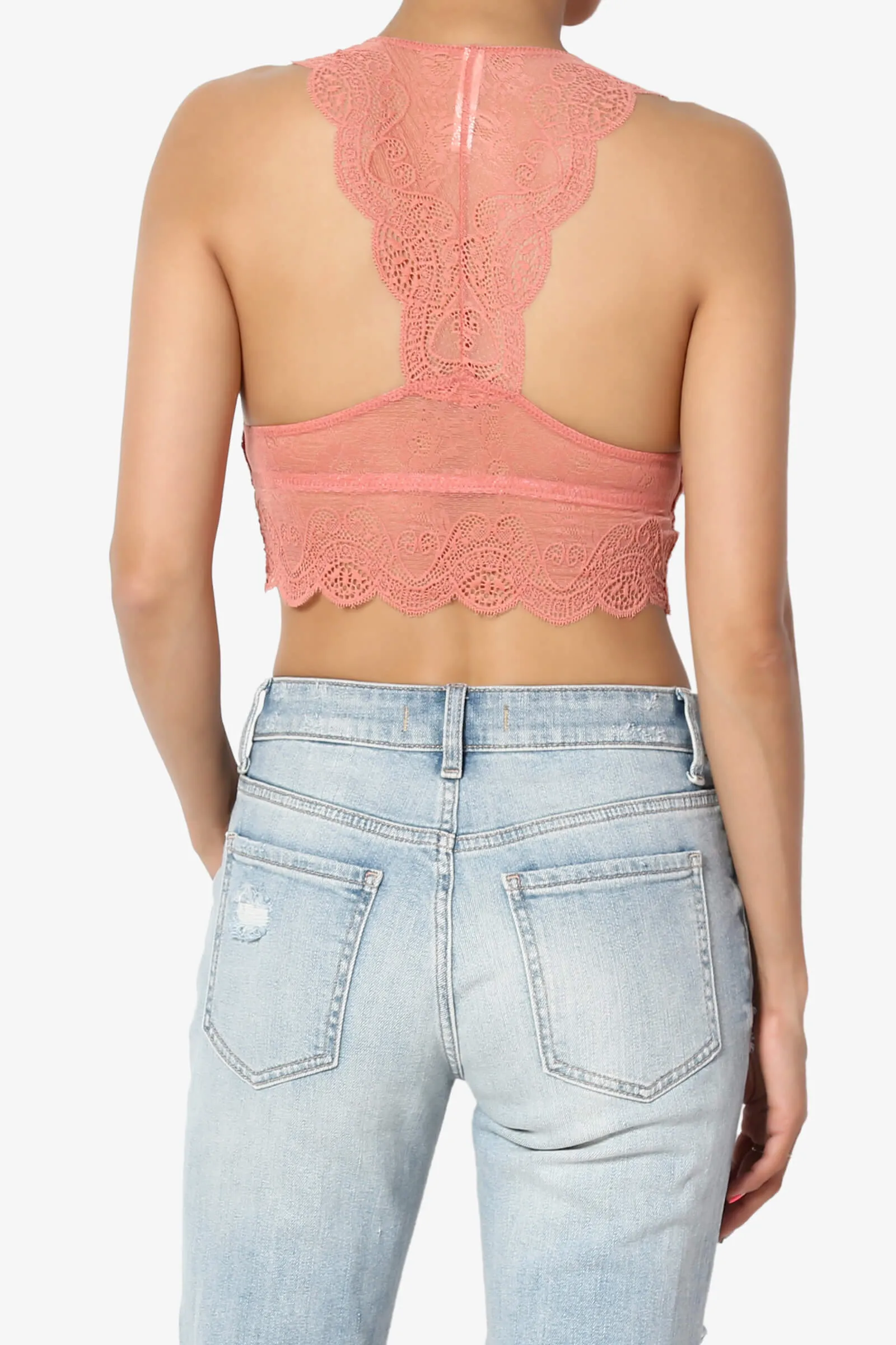 Adrienne Lace Padded Bralette PLUS