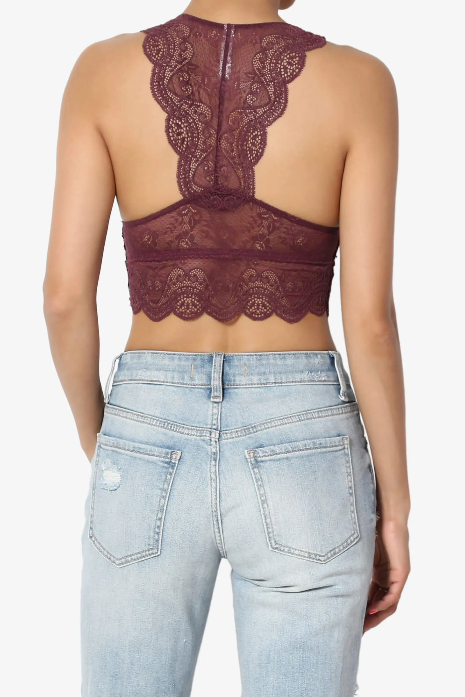 Adrienne Lace Padded Bralette PLUS