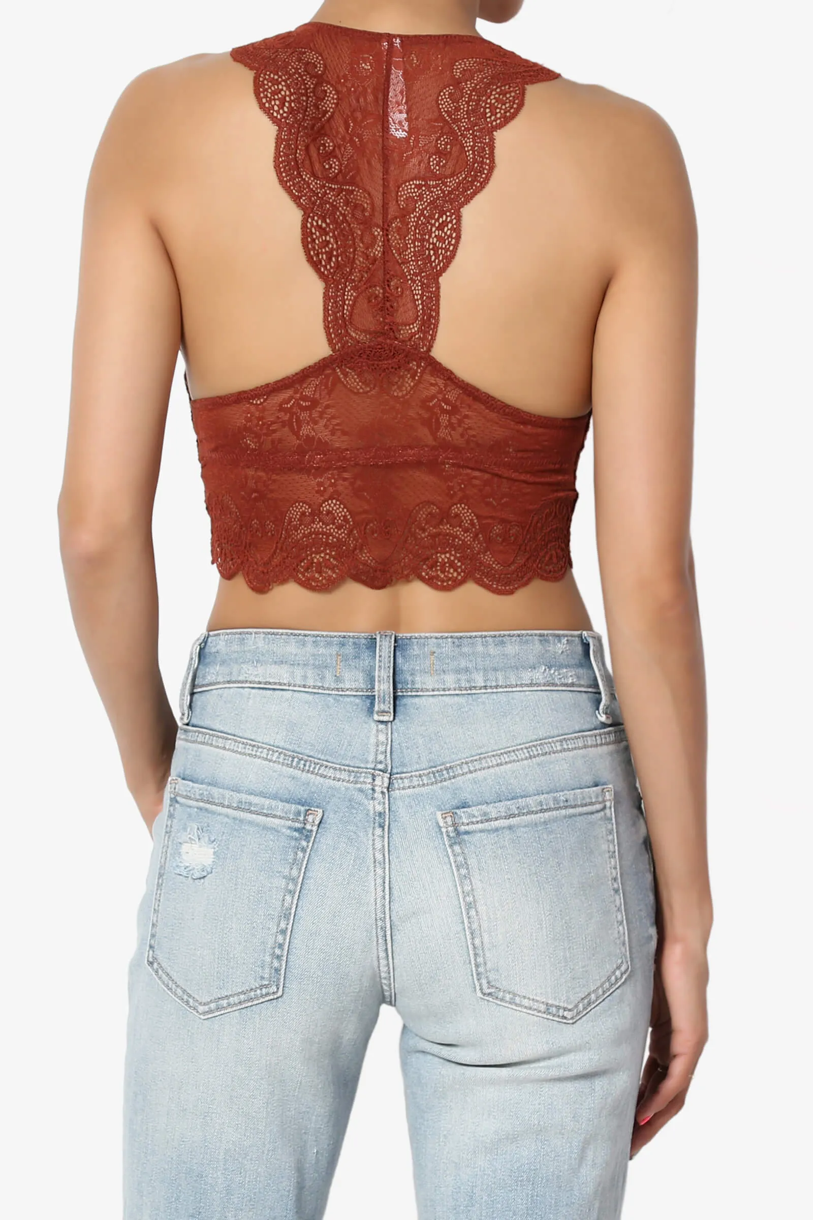 Adrienne Lace Padded Bralette PLUS