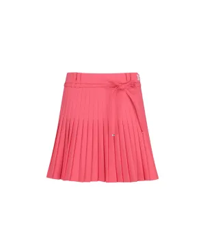 ANEW Golf Women's Ribbon Pleats Skirt - Coral