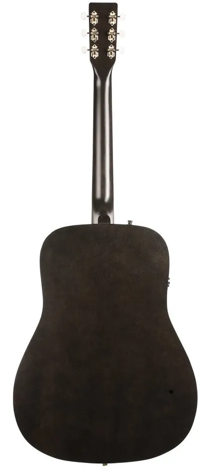 Art & Lutherie 045587 Americana Faded Black Acoustic Electric Guitar Made In Canada - SLIGHT FINISH FLAW