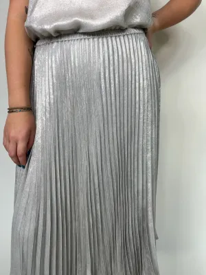 Bella Dahl Hand Pleated Midi Skirt