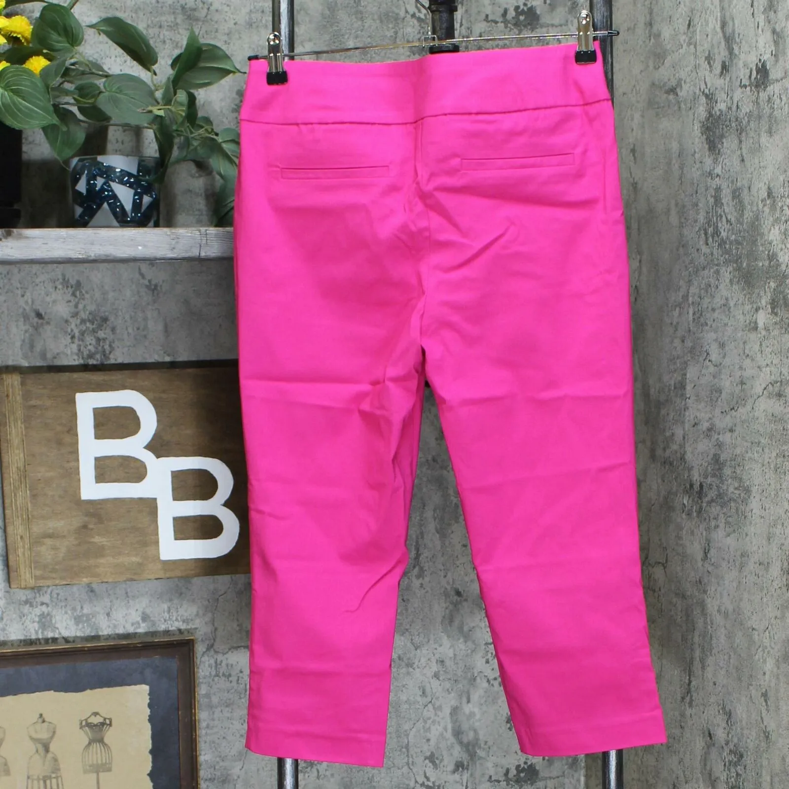 Belle by Kim Gravel Women's Citi Twill Pull On Capri Pants