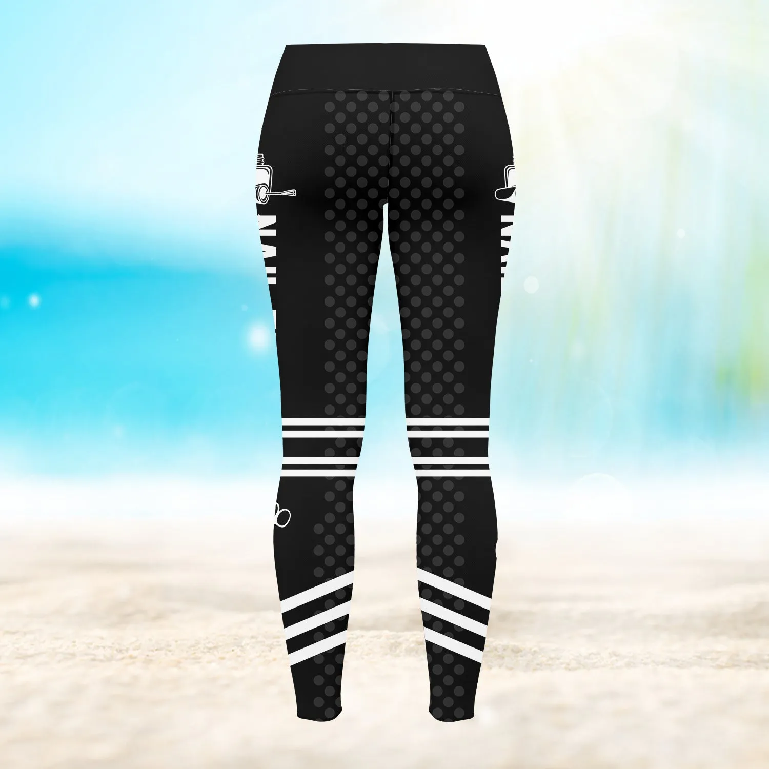 Black Nail Tech 3D Legging 916 NA93