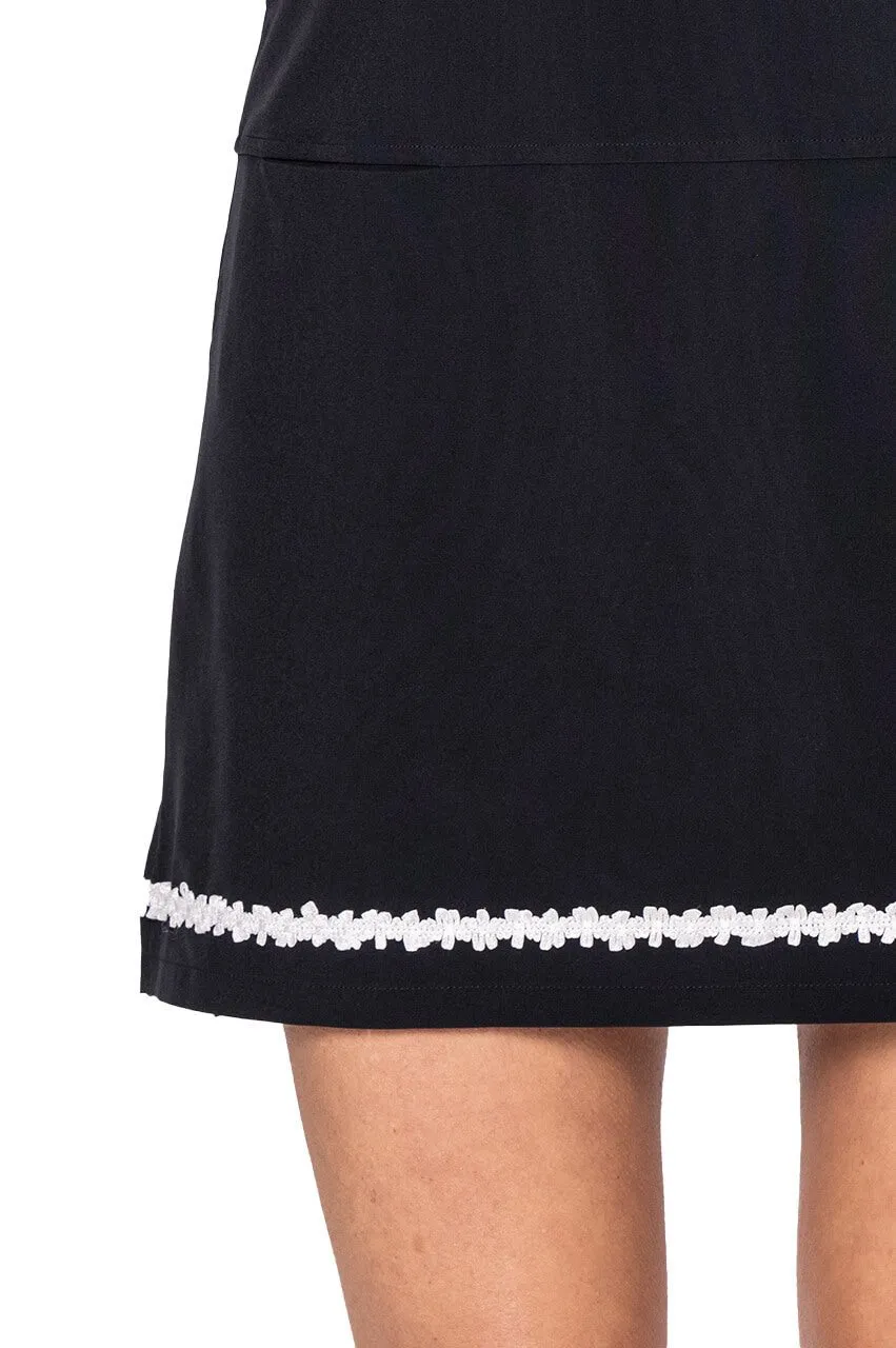 Black Vintage Sport Dress