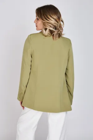Blazer Entallado Emily Verde Eclipse