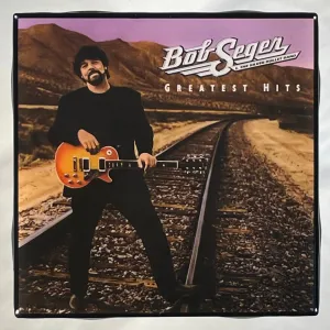 BOB SEGER Greatest Hits Coaster Record Cover Ceramic Tile