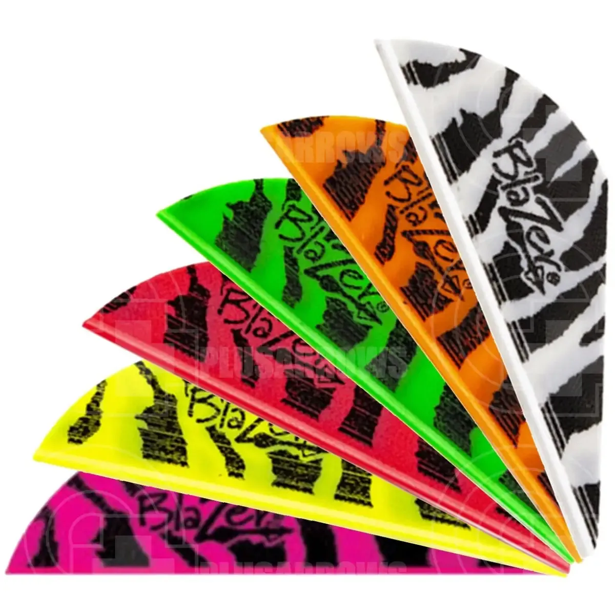 Bohning Blazer 2" Tiger Vanes (100 Pack)