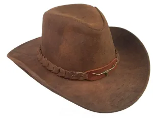Brumby Shapeable Leather Hat