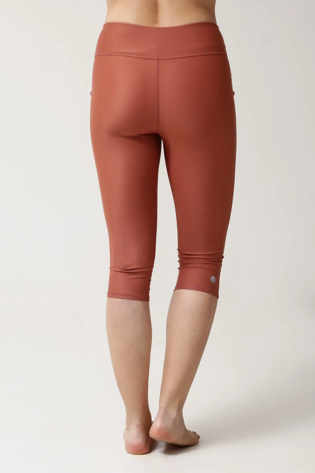 Capri Swim Tights - Clay