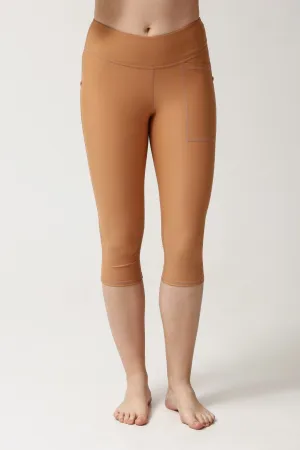 Capri Swim Tights - Sand