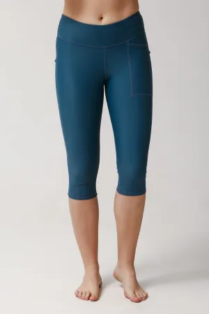 Capri Swim Tights - Wave