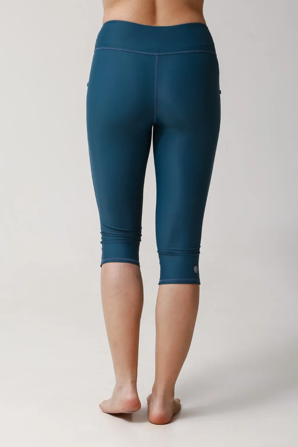Capri Swim Tights - Wave