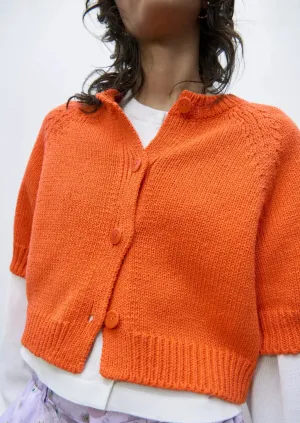Cotton Buttoned Up Top, Mandarina