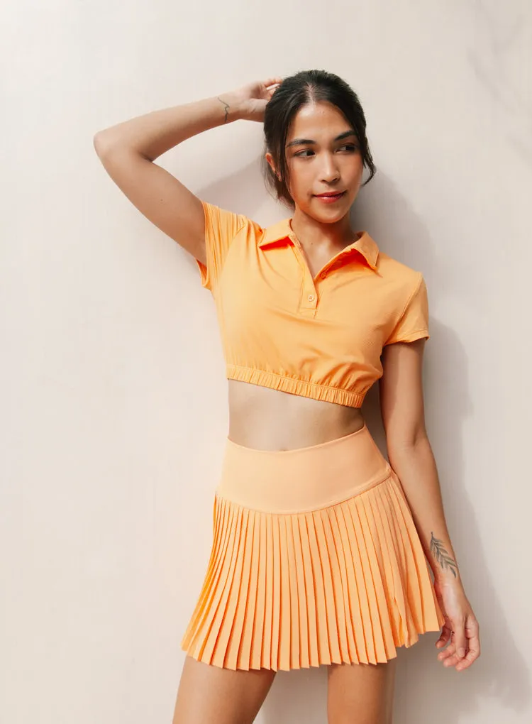 COURTSIDE CROP TEE