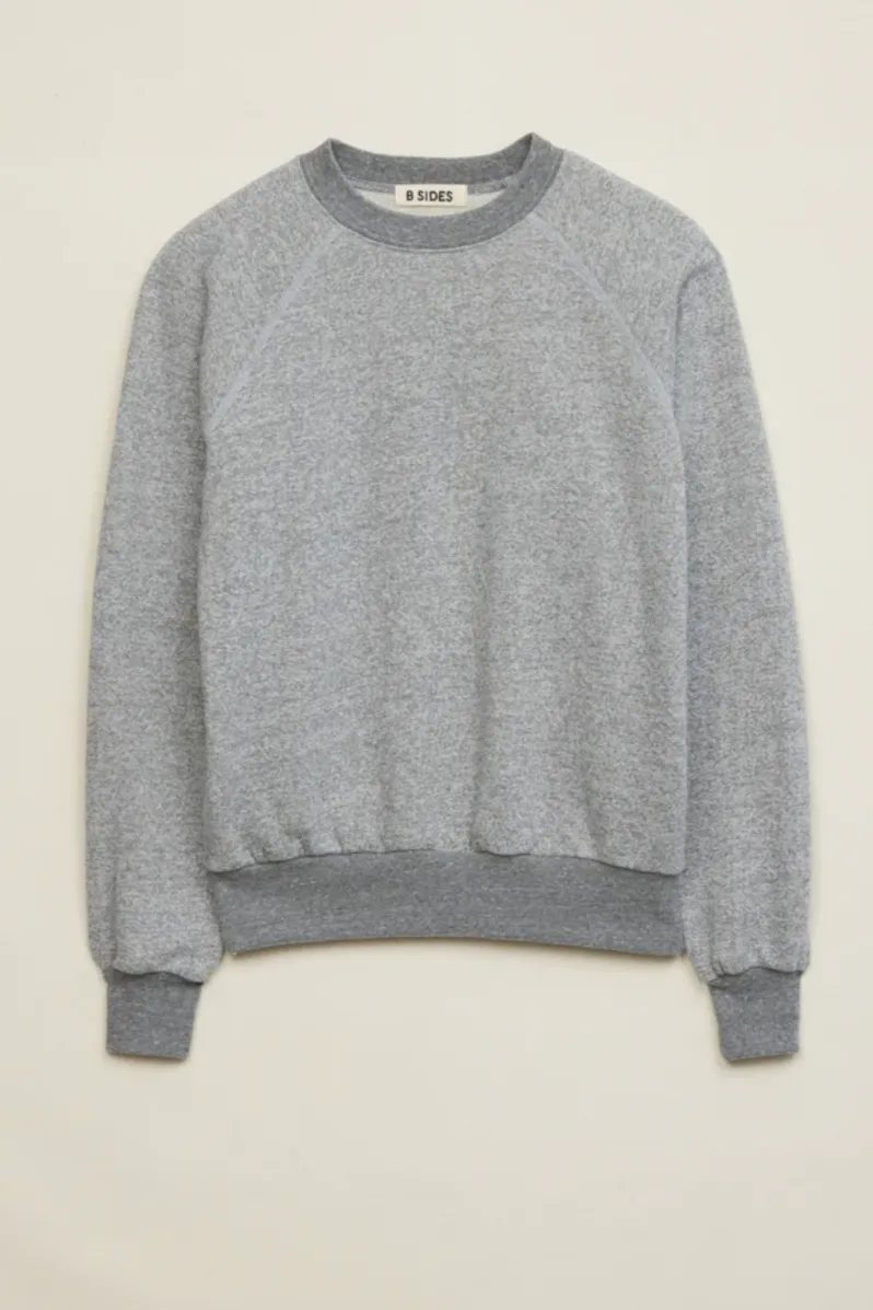 Crewneck Sweatshirt, Heather Grey