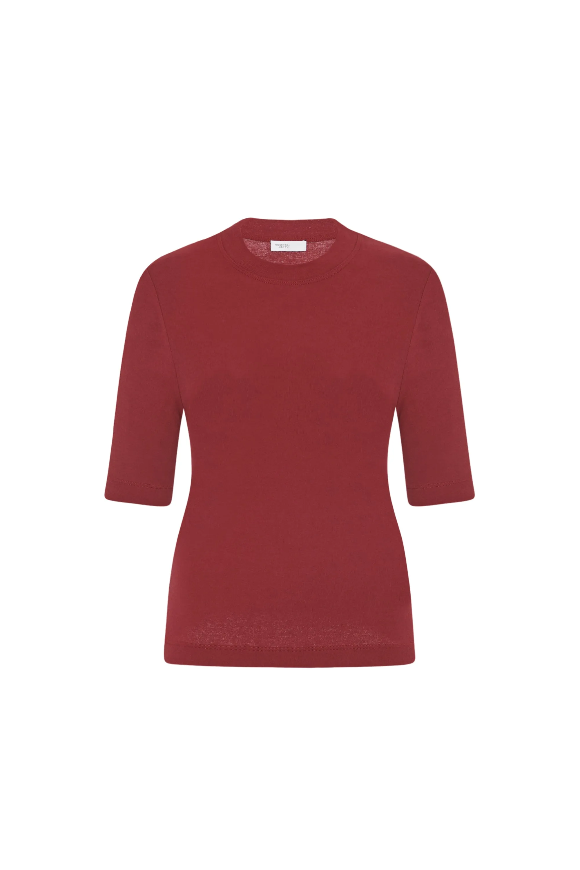 CROPPED SLEEVE T-SHIRT