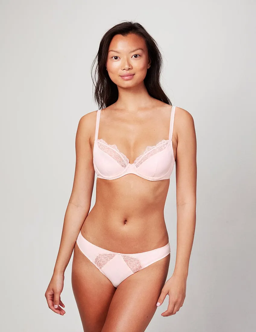 Crosby Plunge Bra - Blush