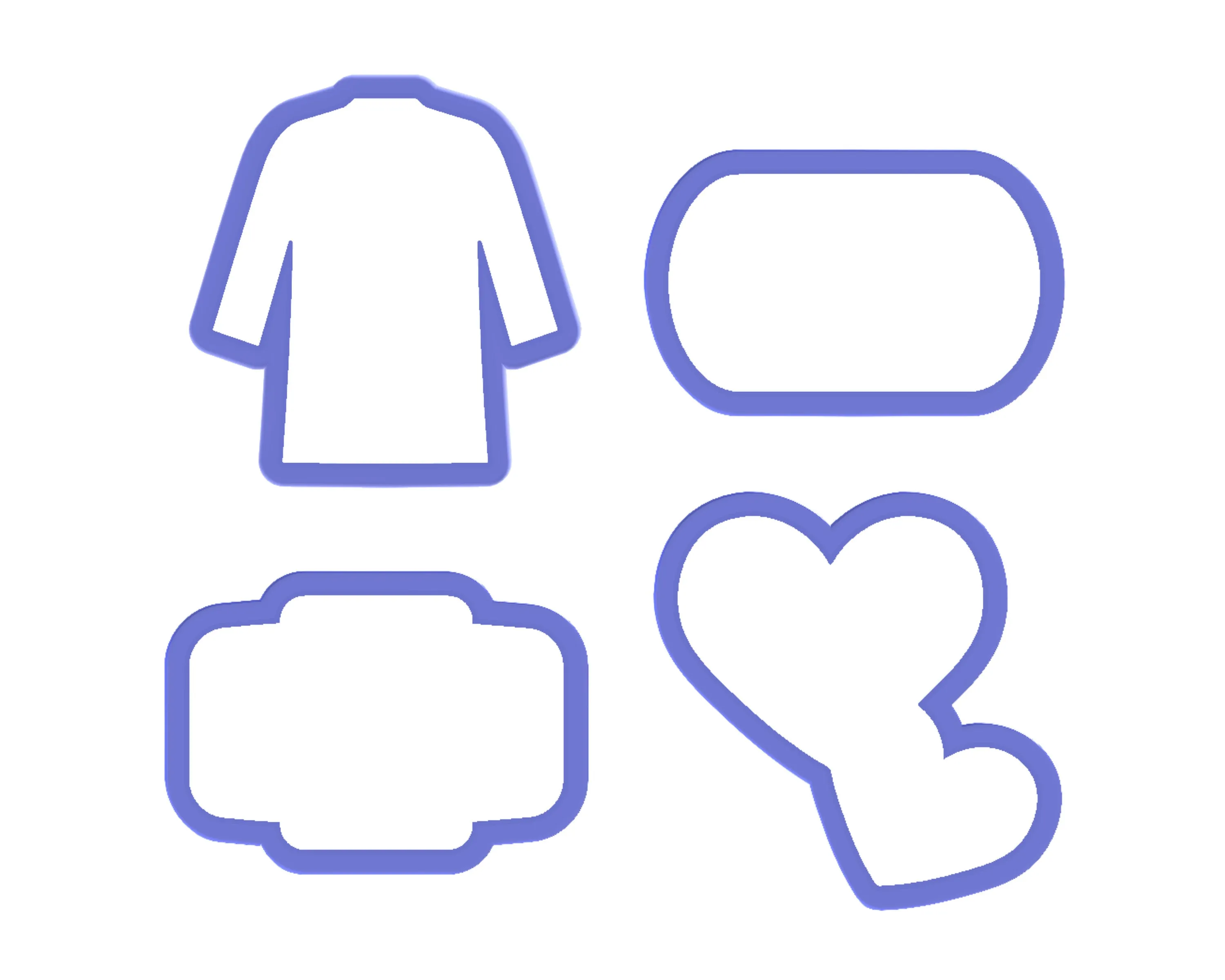 Doctor Cookie Cutter Set
