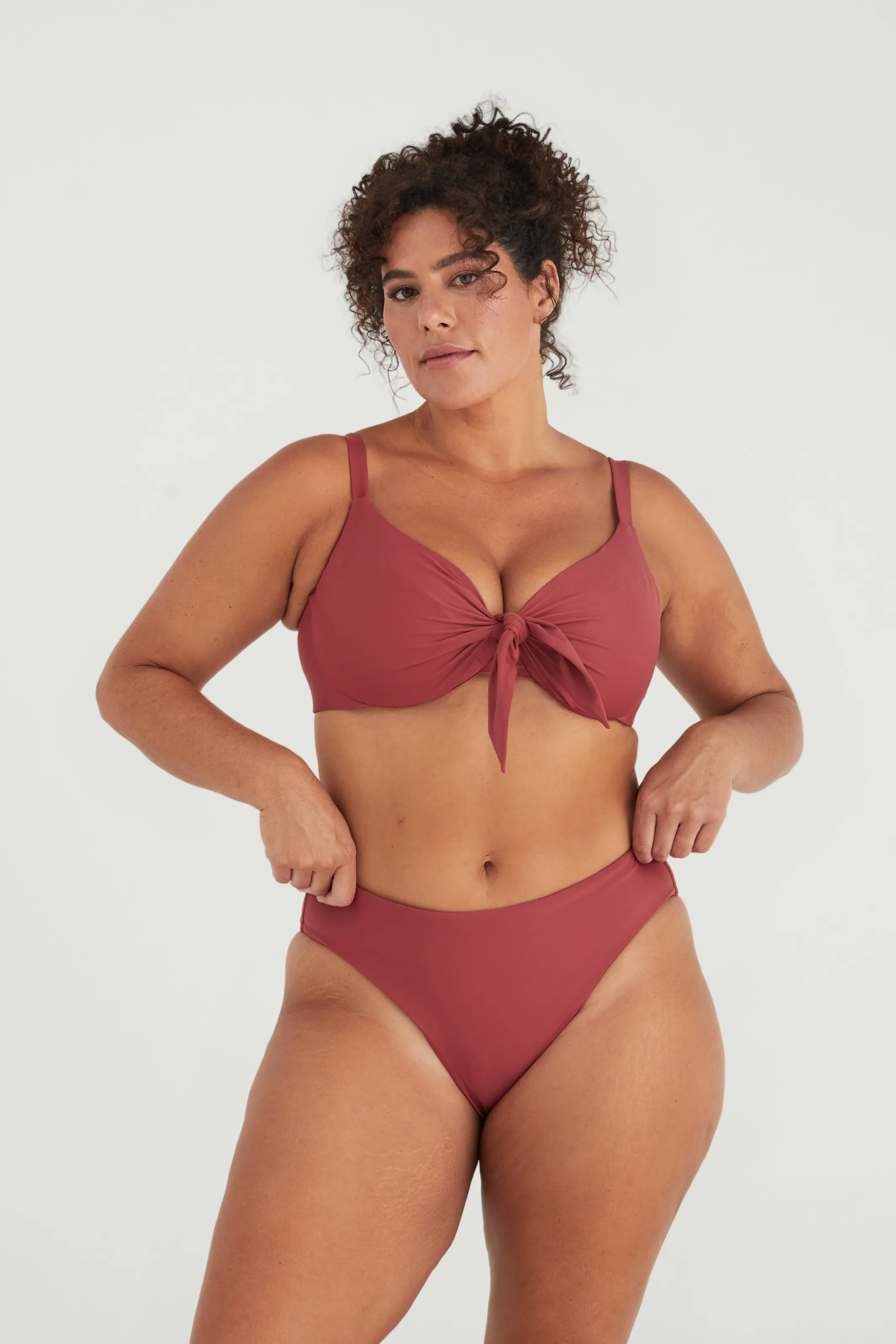 EMELIE BIKINI TOP - ROSE