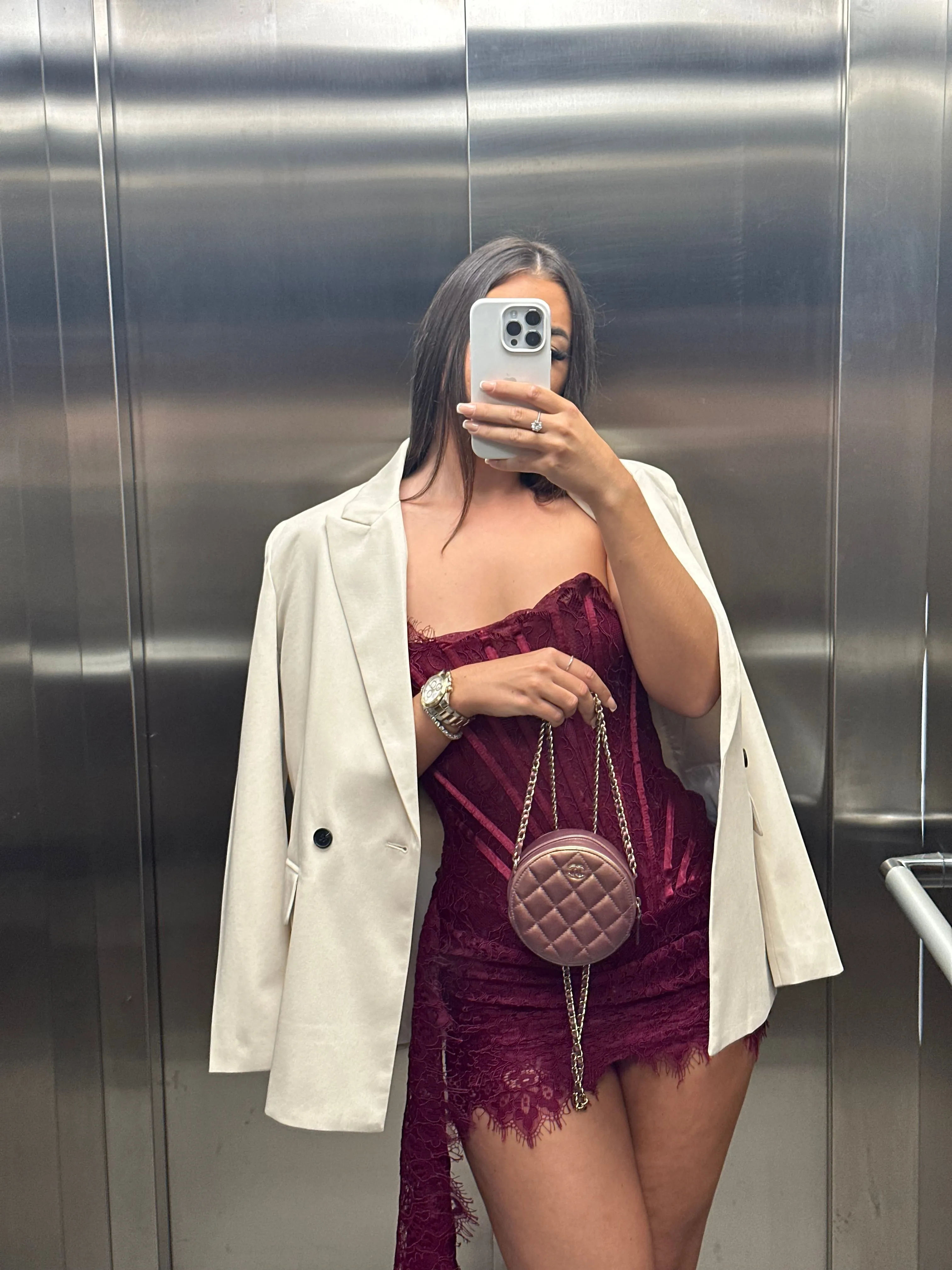 ‘EVERYDAY’ Longline Blazer - Beige