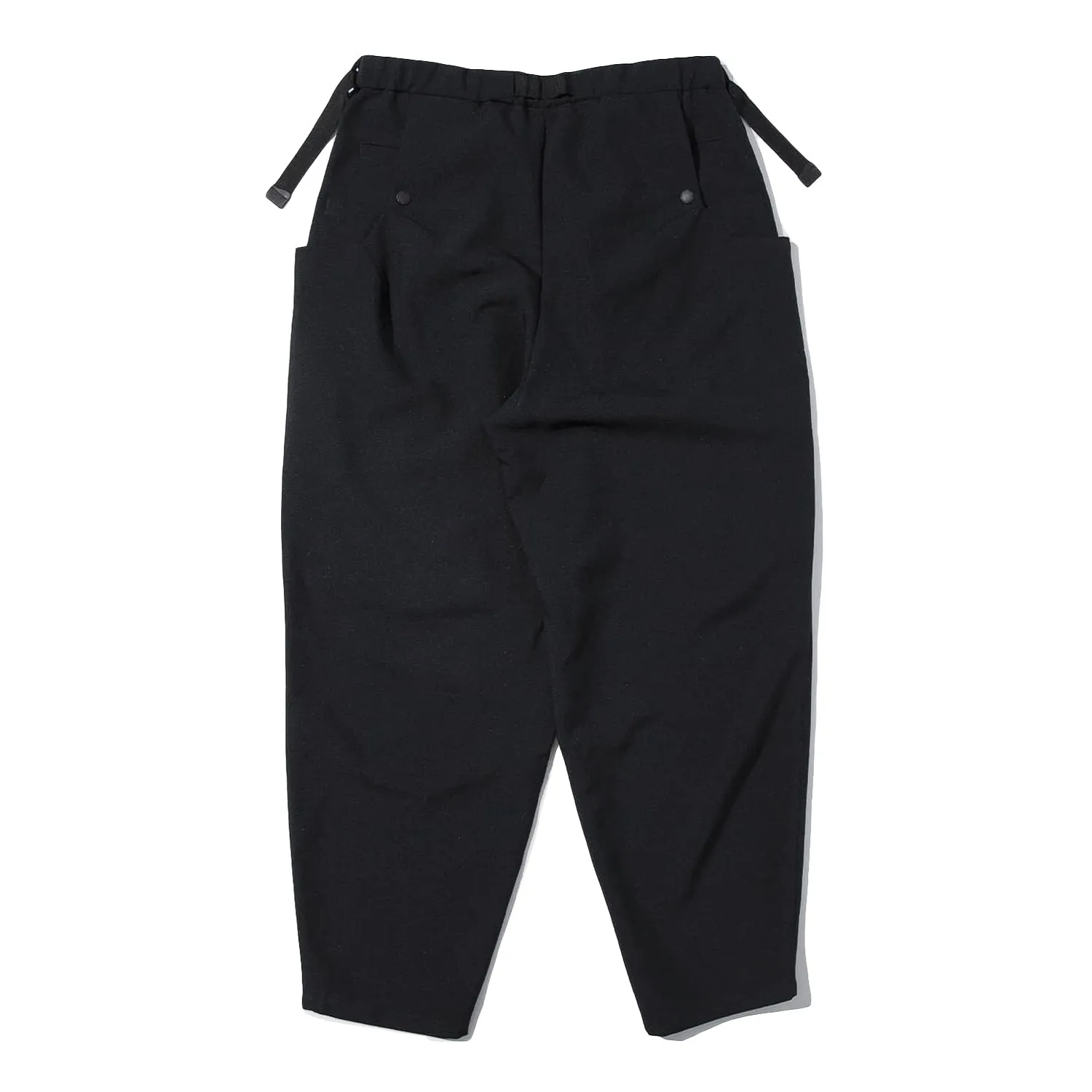 F/CE Men Lightweight Balloon Cropped Pants Black