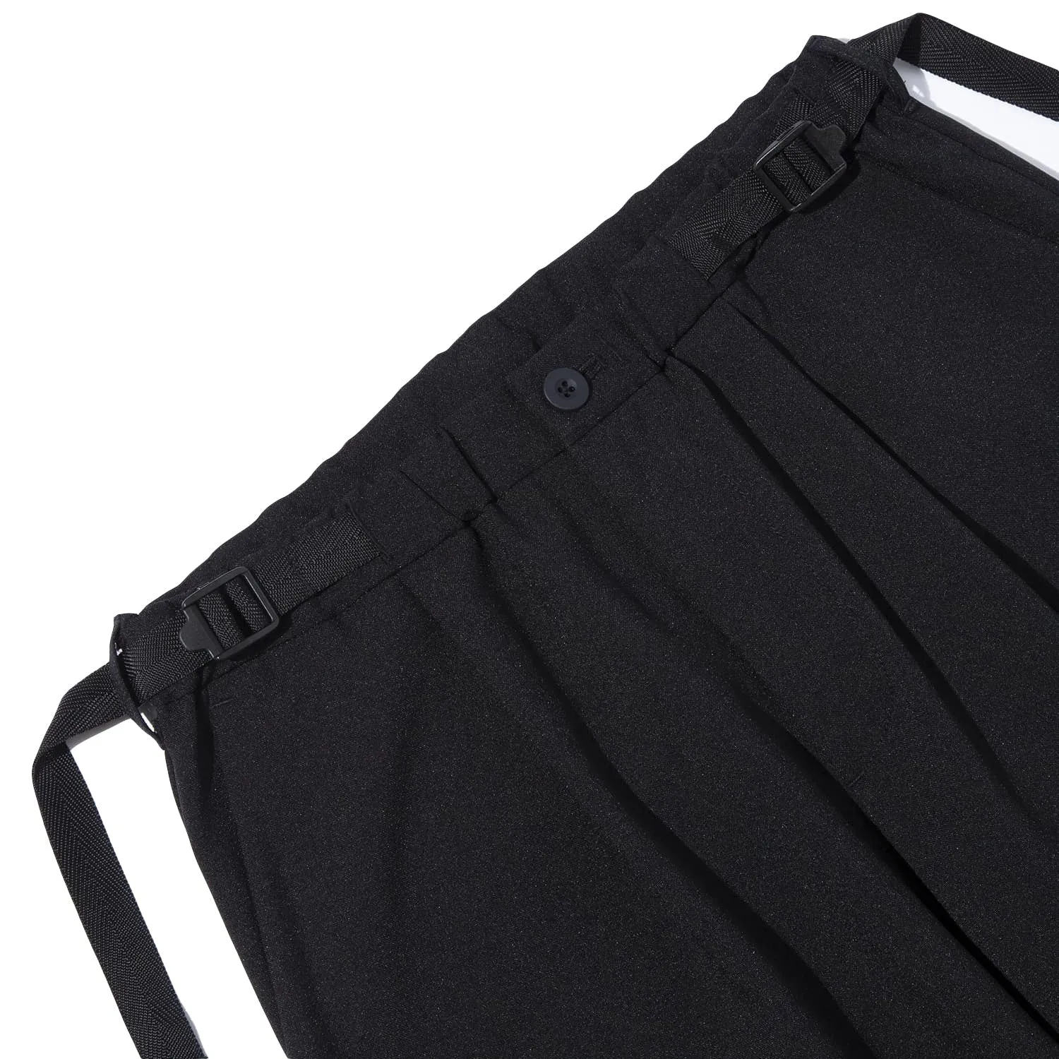 F/CE Men Lightweight Balloon Cropped Pants Black