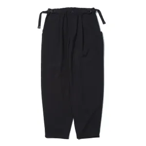F/CE Men Lightweight Balloon Cropped Pants Black