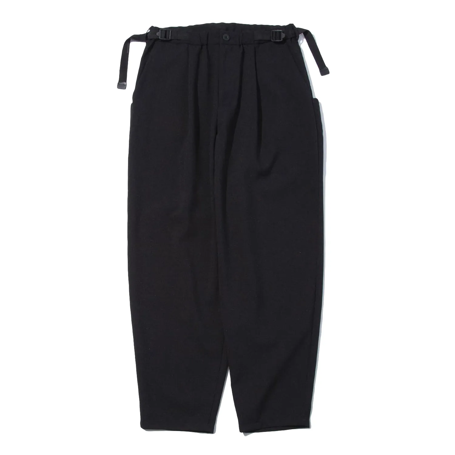 F/CE Men Lightweight Balloon Cropped Pants Black