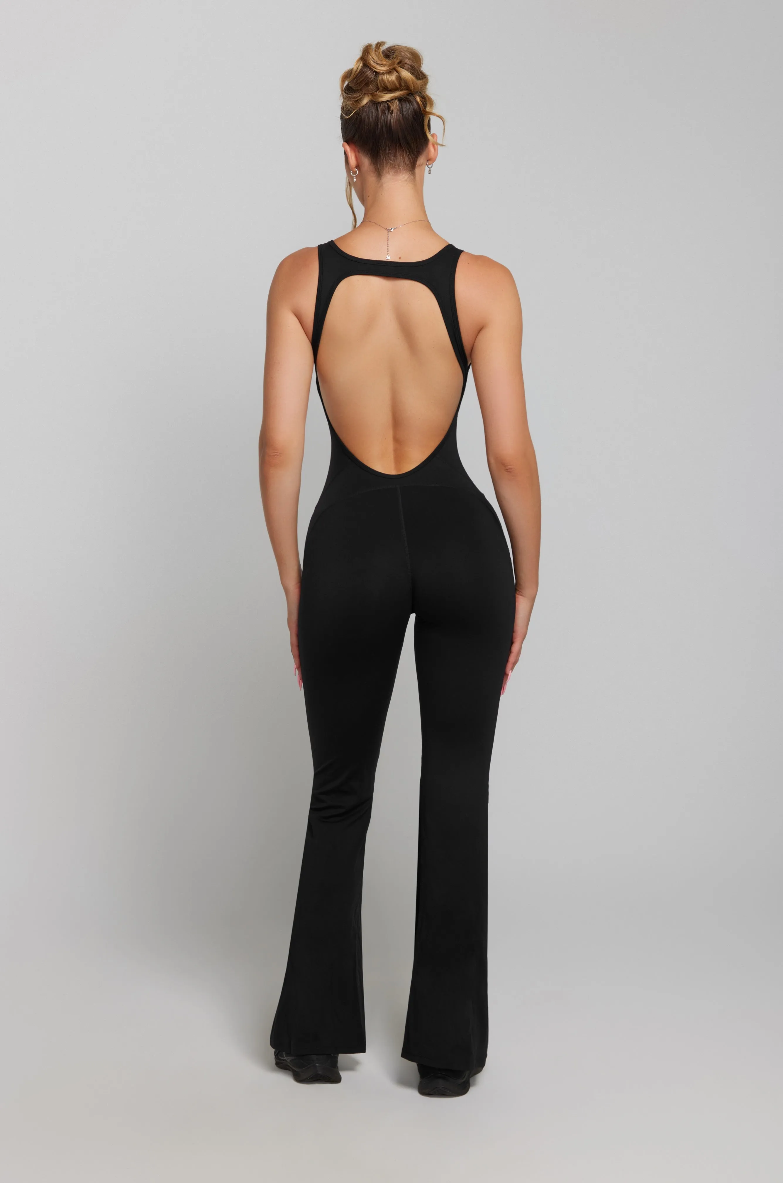 Flared Jumpsuit - Black