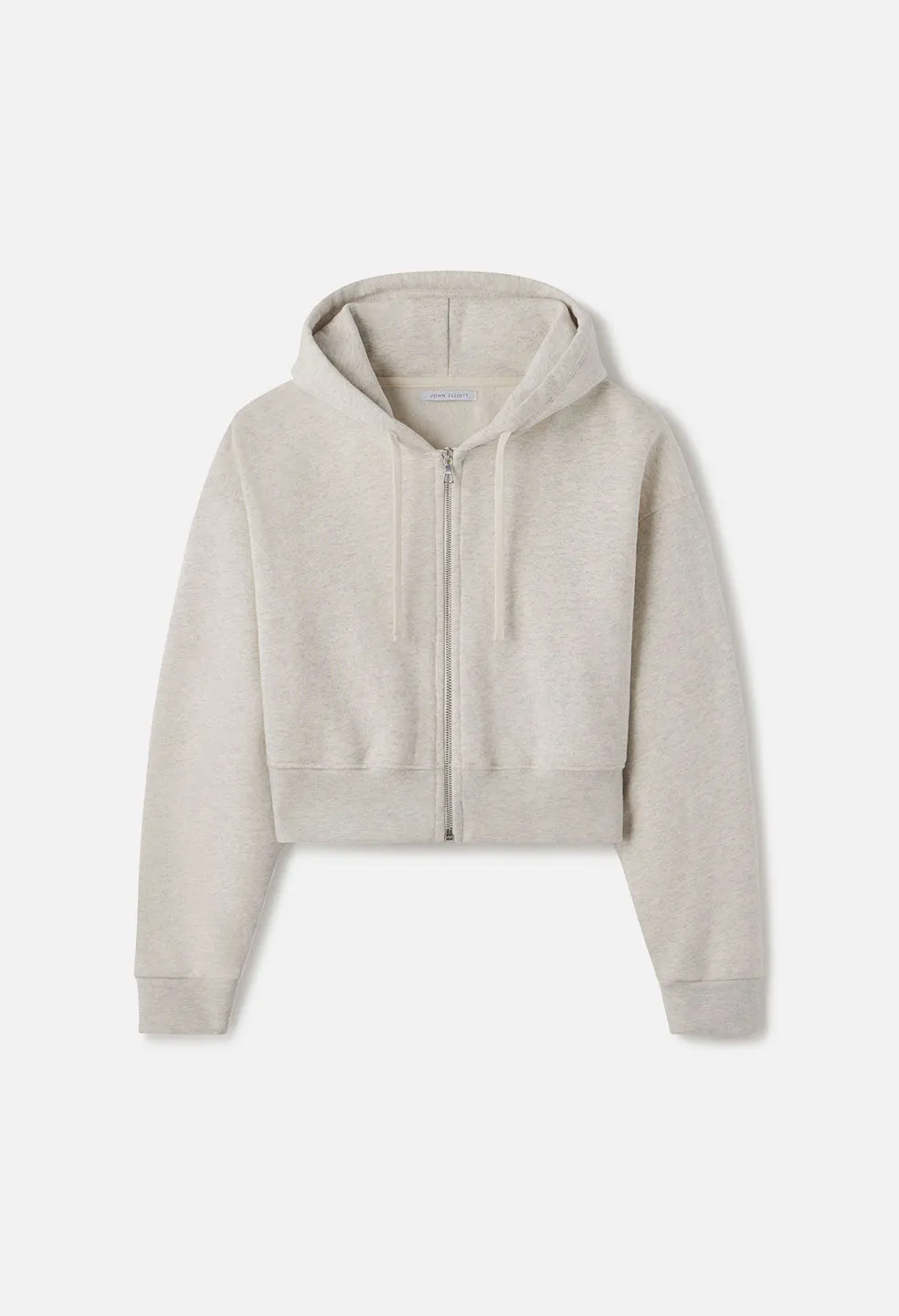 Fleeced Boca Zip Hoodie / Oat