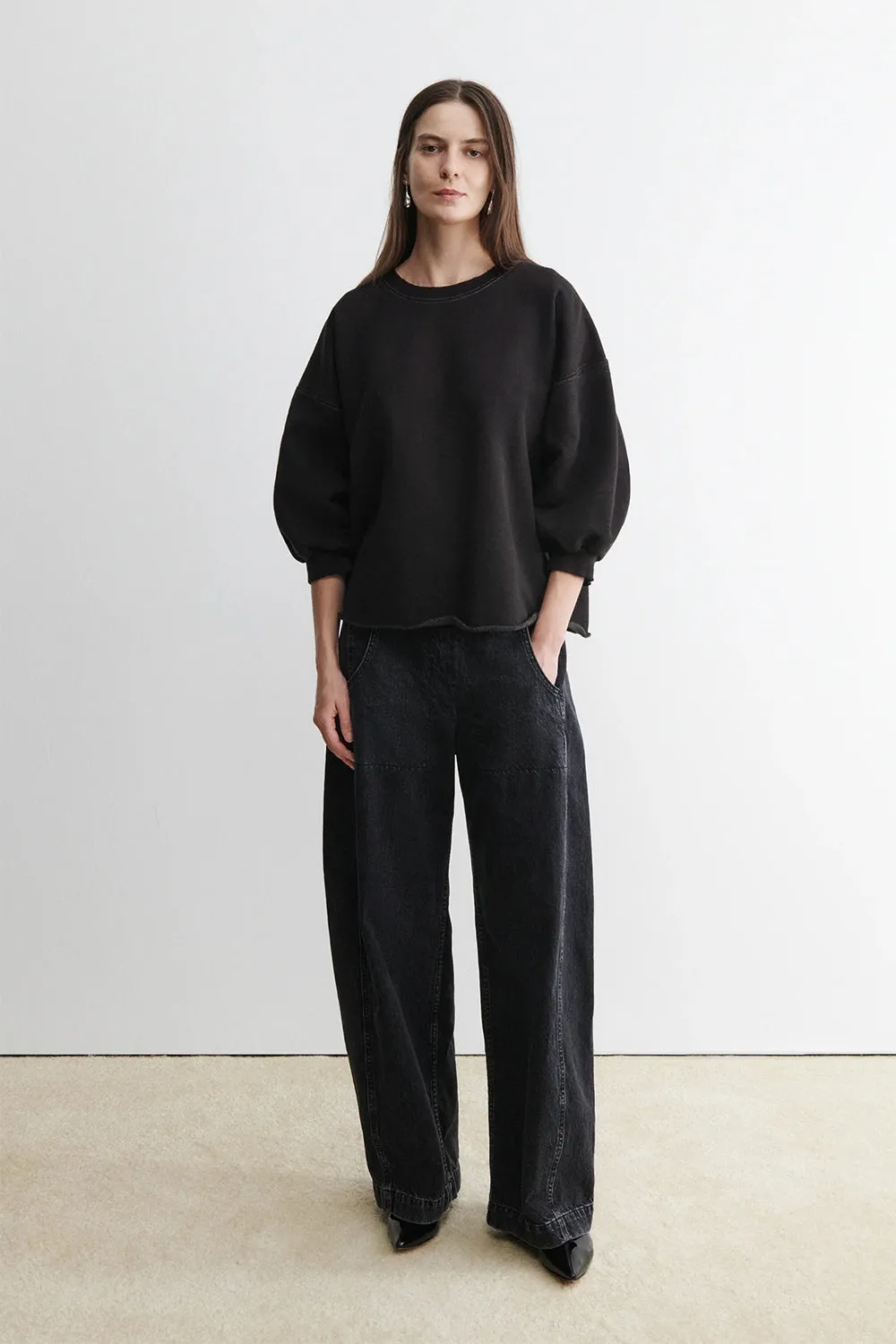 Fond Sweat Shirt Charcoal