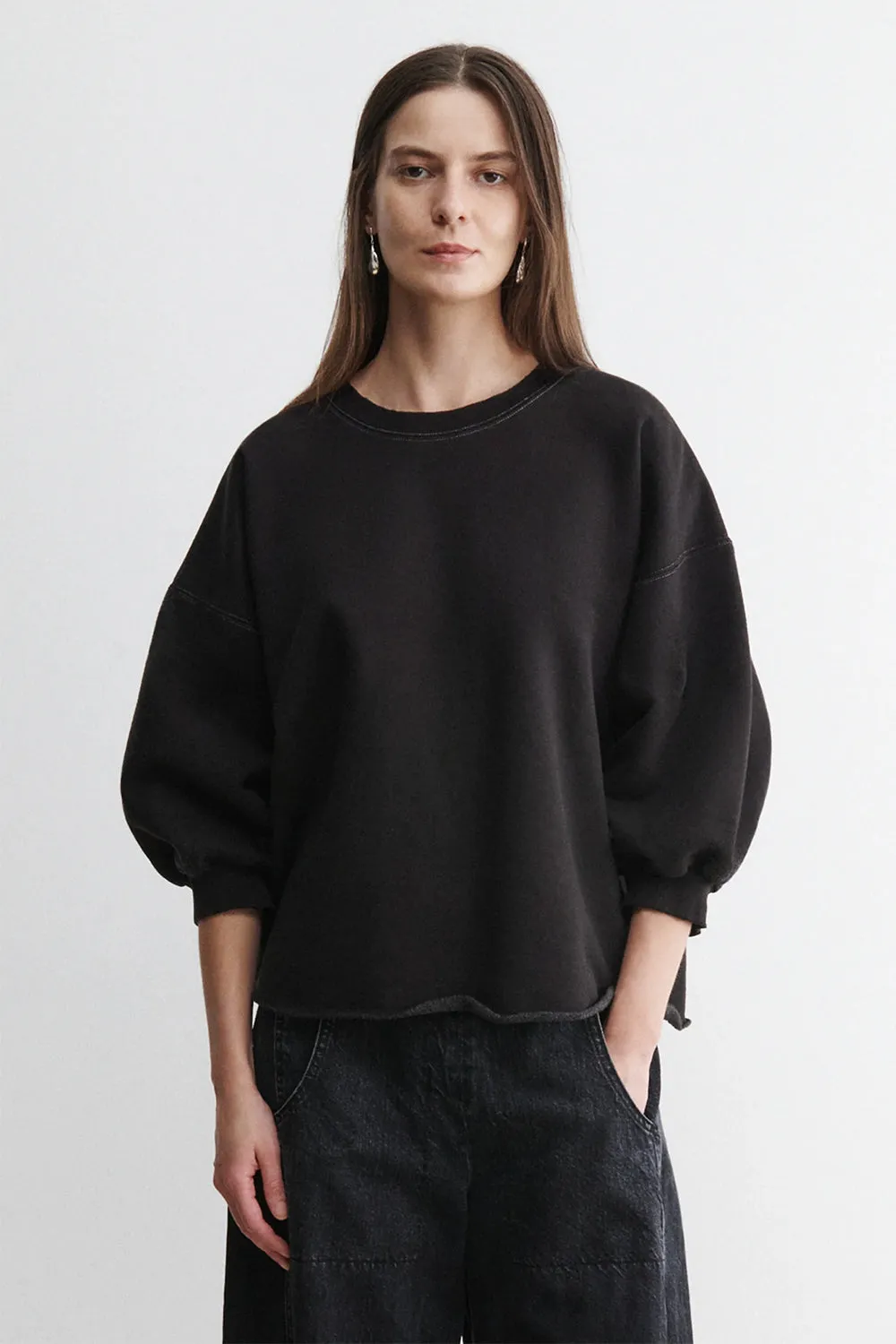 Fond Sweat Shirt Charcoal