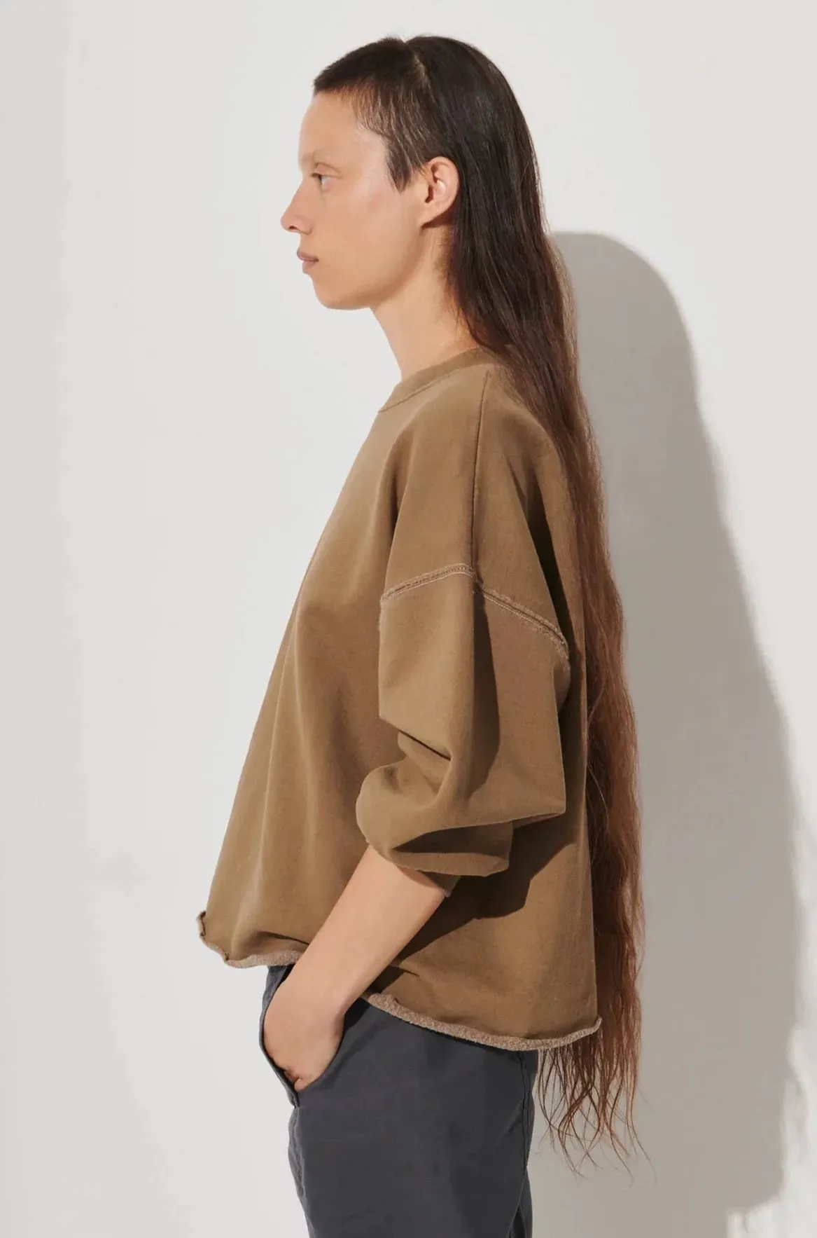 Fond Sweatshirt, Hickory