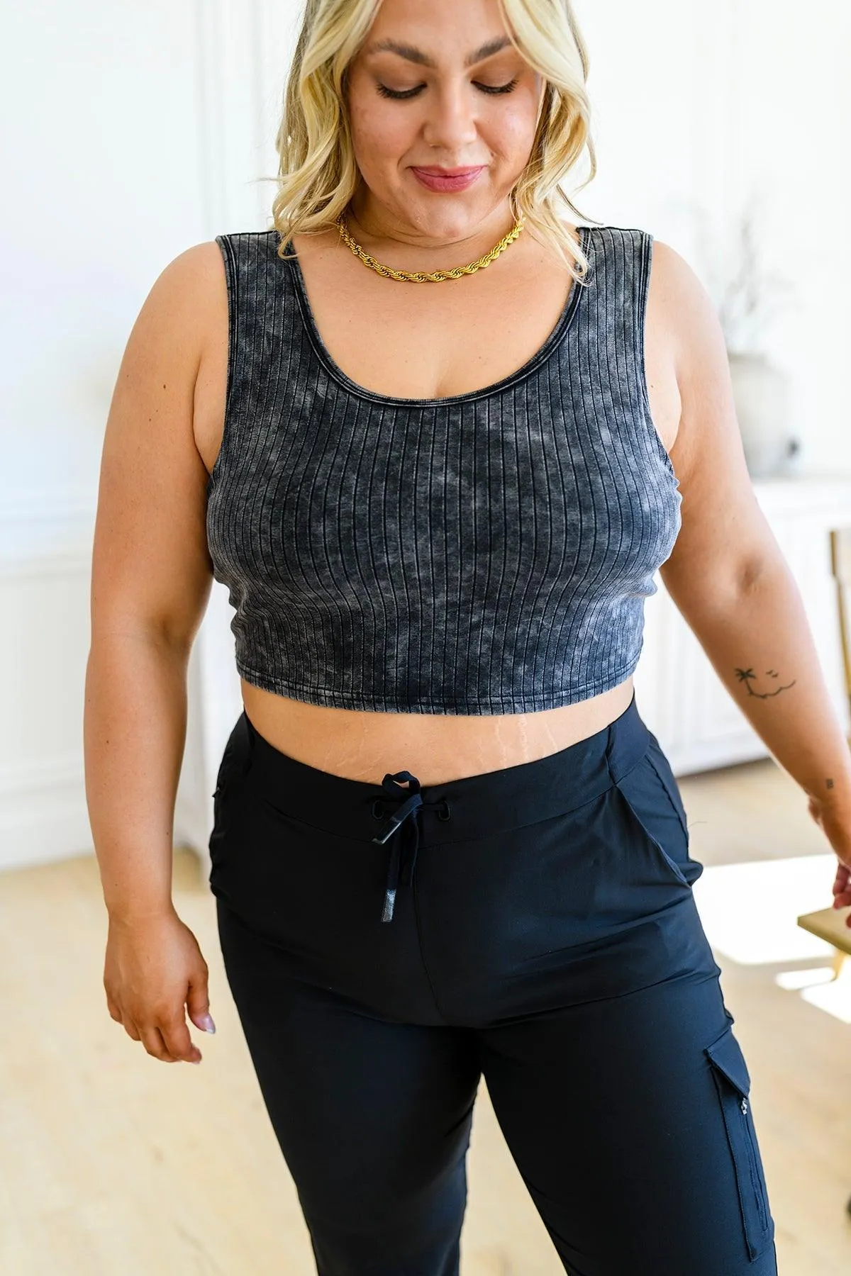 Hazel Blues® | Get On My Level Cropped Cami
