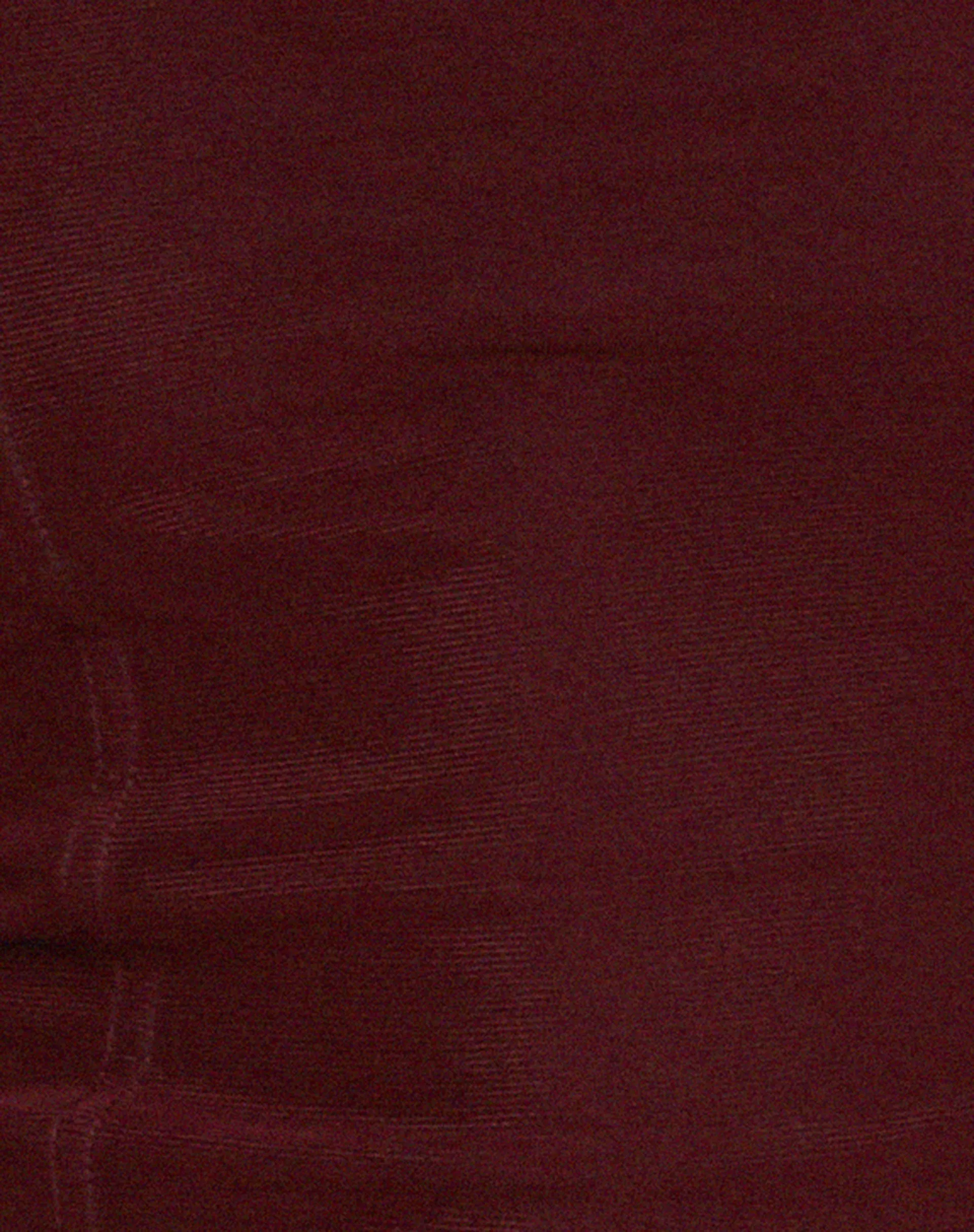 Helsiva Long Sleeve Crop Top in Mesh Burgundy