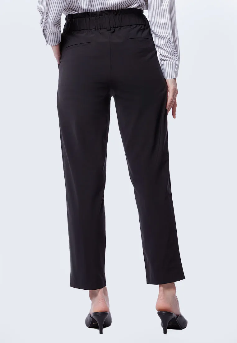 High Waist Paperbag Pants