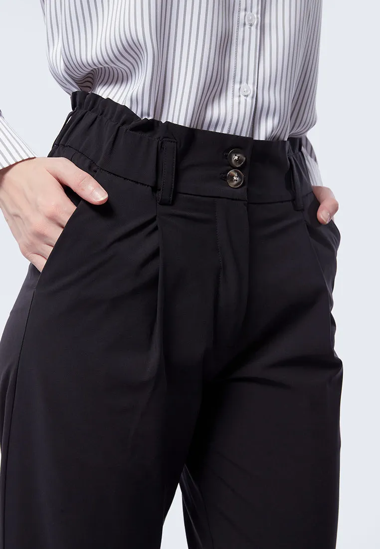 High Waist Paperbag Pants
